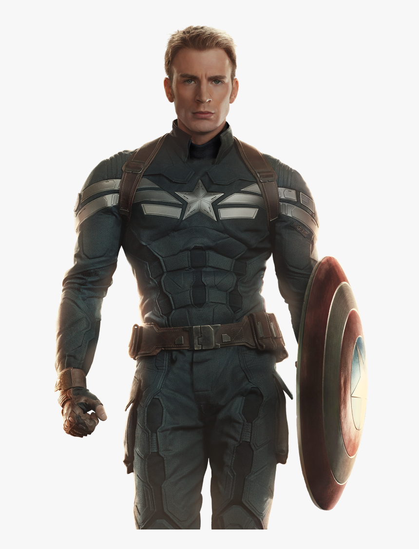 Steve Rogers Png - Chris Evans Captain America Winter Soldier, Transparent Png, Free Download