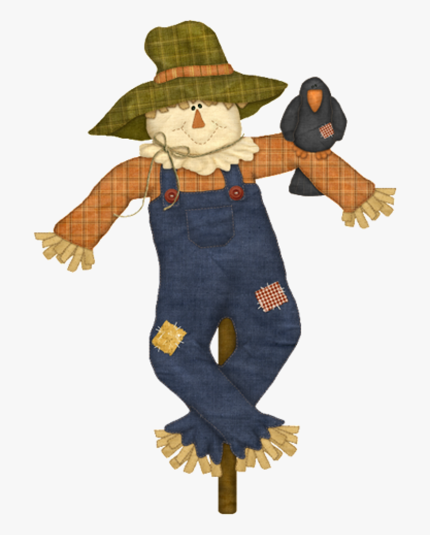 Scarecrow Vector Halloween - Scarecrow Clipart Transparent Background, HD Png Download, Free Download