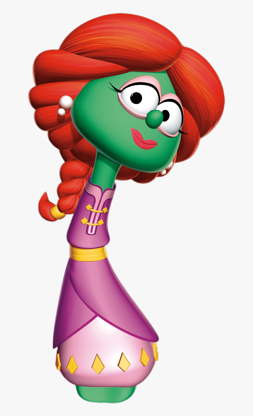 Petunia Rhubarb Oriental Outfit - Veggietales Petunia Rhubarb, HD Png Download, Free Download