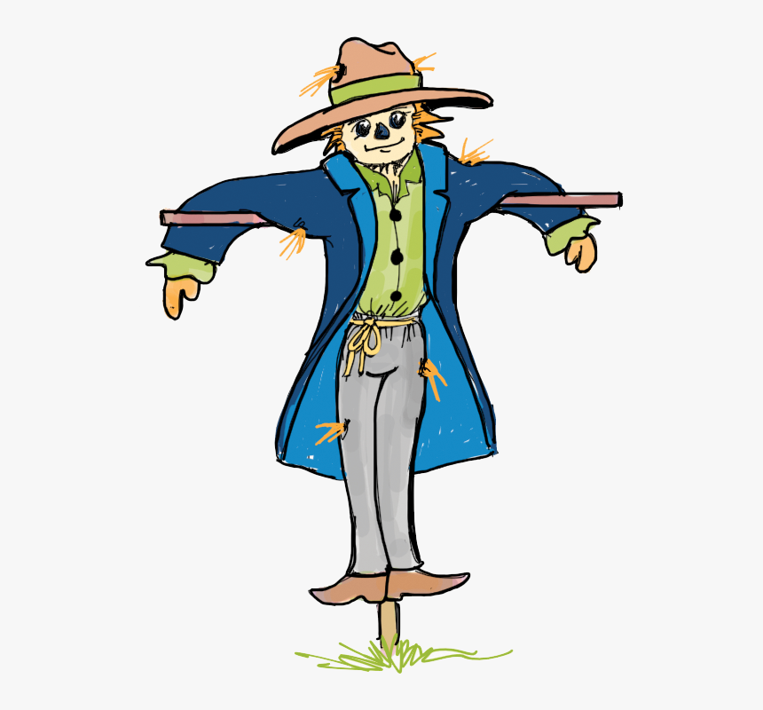 Make A Scarecrow - Cartoon, HD Png Download, Free Download