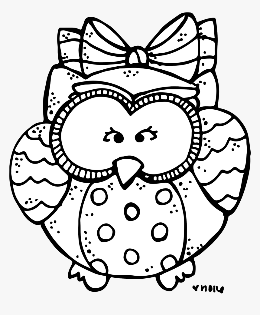 Owl Clipart Black And White Melonheadz Owl Black And White Hd