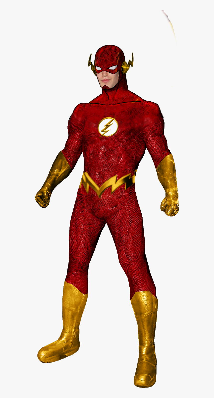 #theflash #ezramiller Ezra Miller Wearing A Comic Book - Flash (barry Allen), HD Png Download, Free Download
