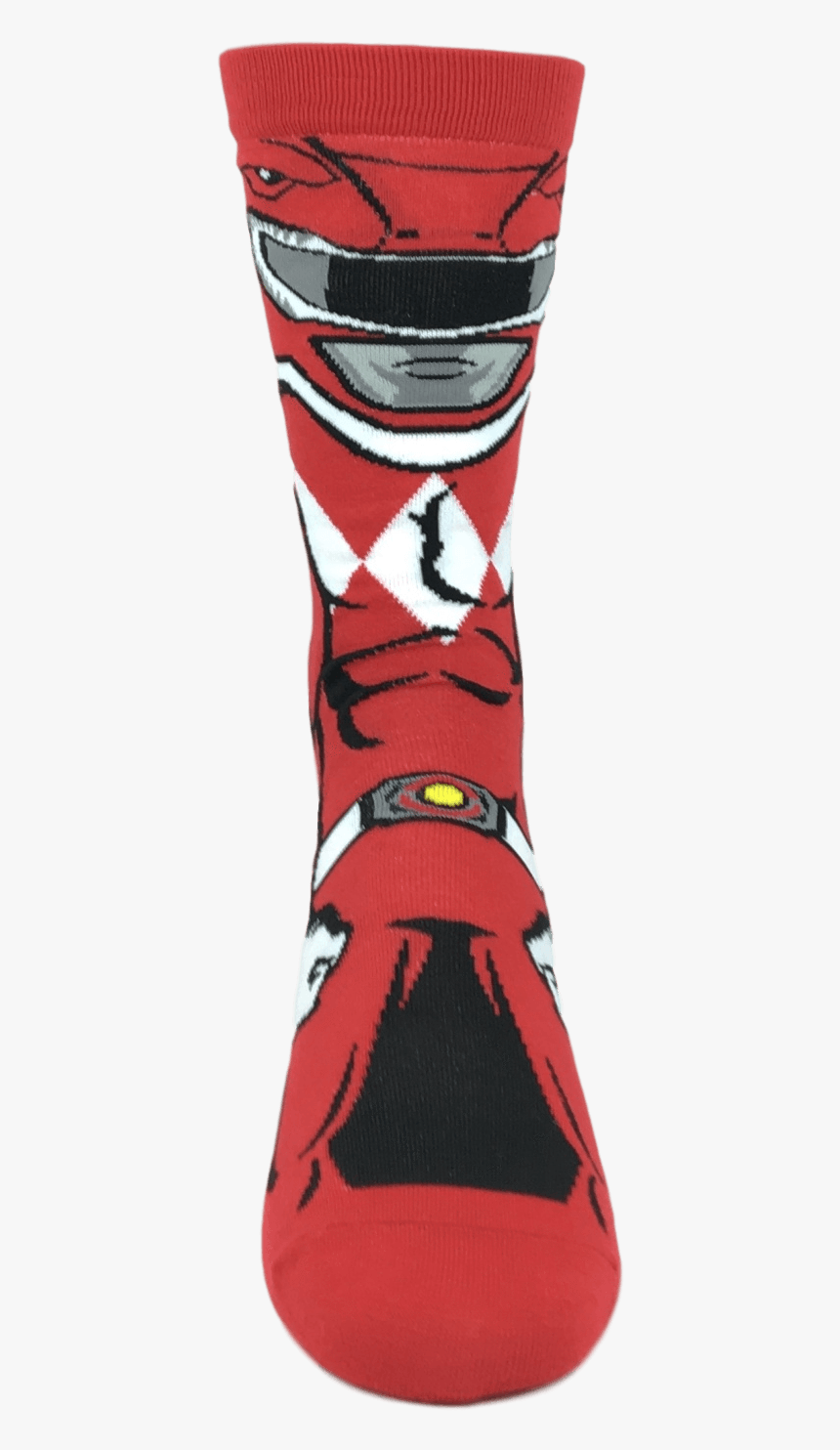 Power Rangers Red Ranger 360 Socks"
 Class= - Sock, HD Png Download, Free Download