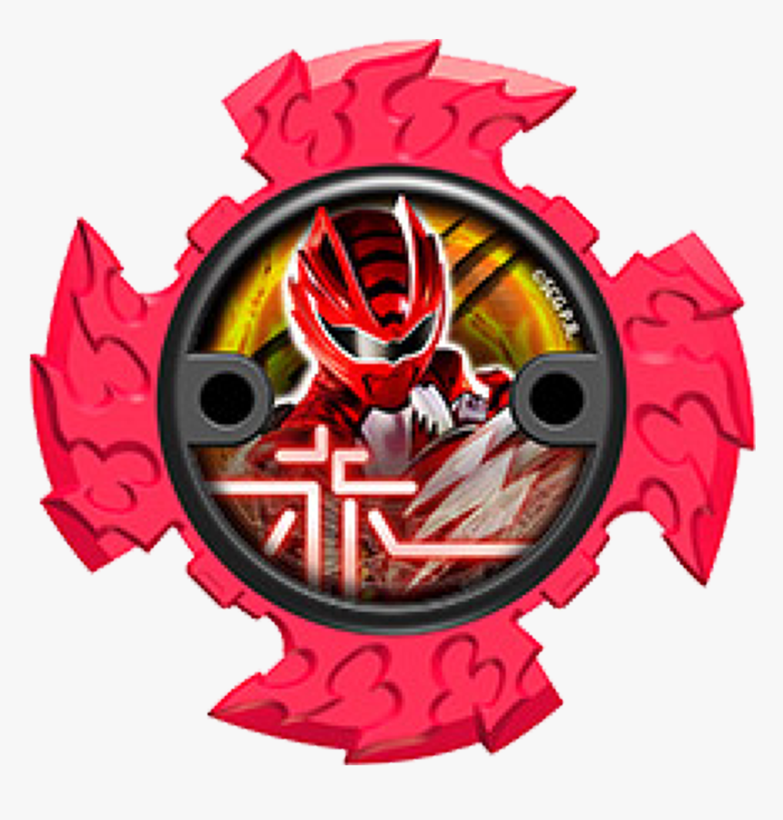 Jungle Fury Red Super Ninja Power Star - Ninja Star Power Ranger Ninja Steel, HD Png Download, Free Download