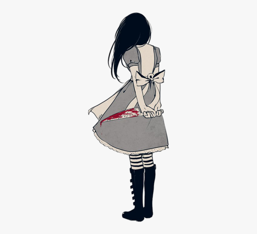 Alice In Madness Drawing, HD Png Download, Free Download
