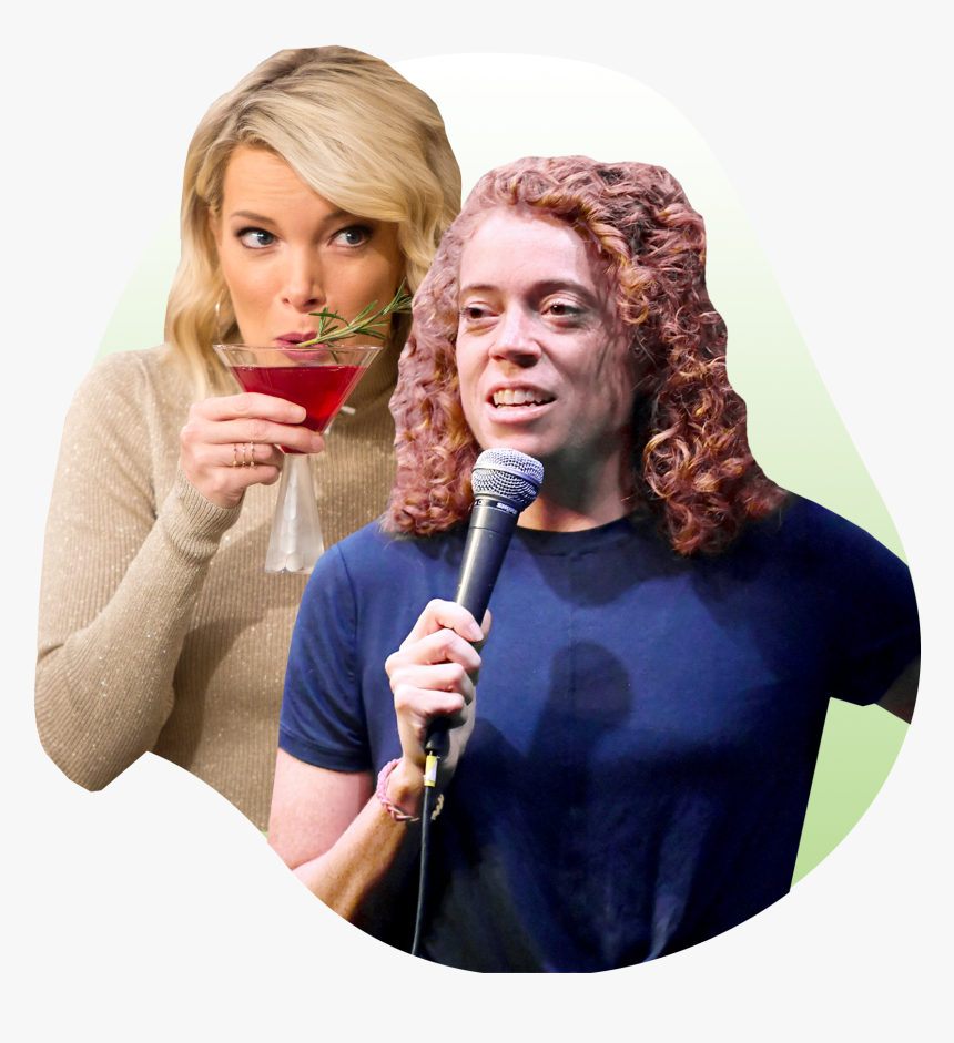 What In The World Was Megyn Kelly Doing At The Comedy - Megyn Kelly Drink, HD Png Download, Free Download