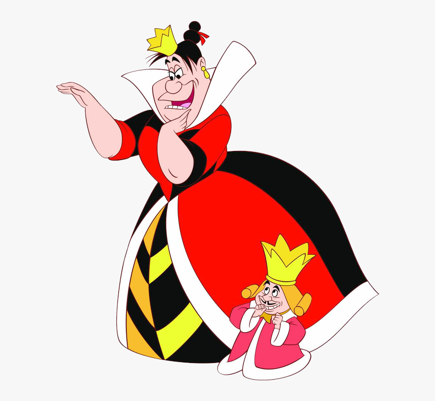 Queen Clipart Alice In Wonderland - Queen Of Hearts Alice's Adventures...
