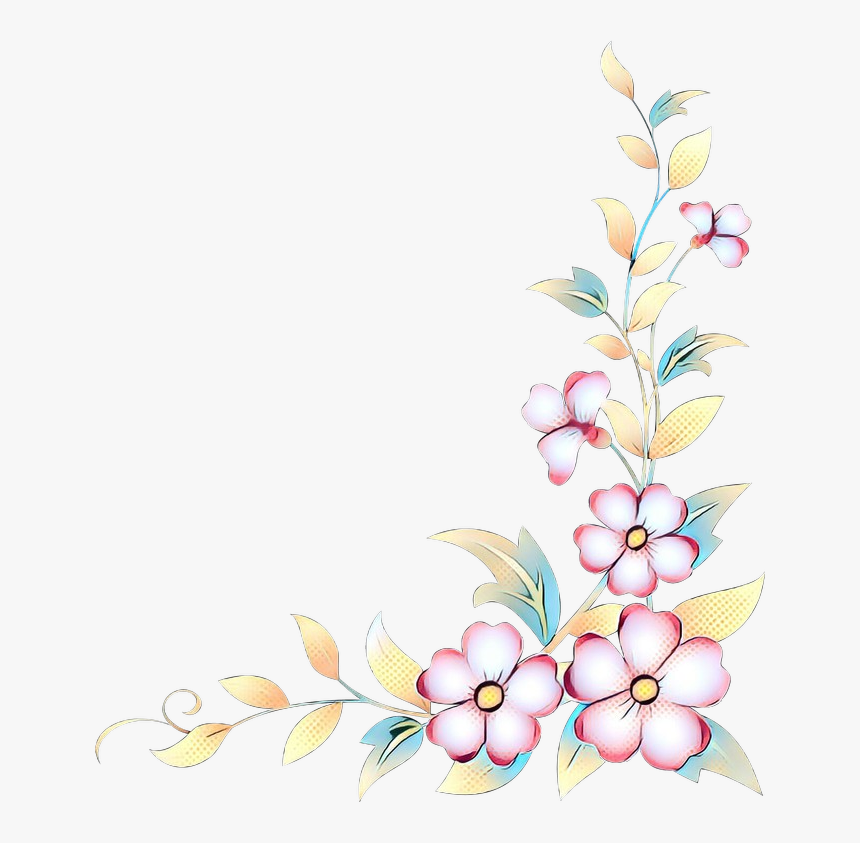 Floral Design Cut Flowers Illustration - Artificial Flower, HD Png Download, Free Download