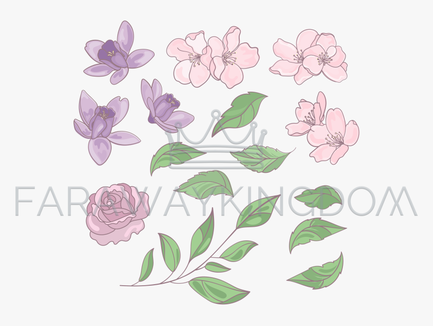 Flower Illustration Png, Transparent Png, Free Download