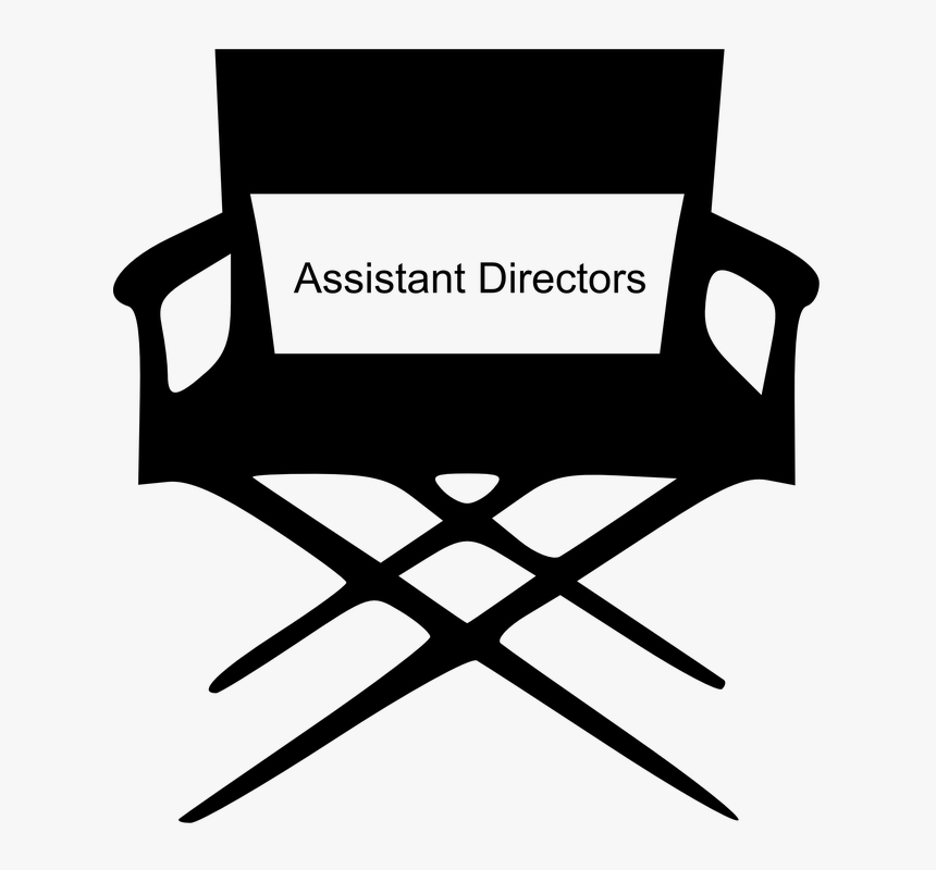 Chair, Film, Director, Movies, Assistant - Clip Art Directors Chair, HD Png Download, Free Download
