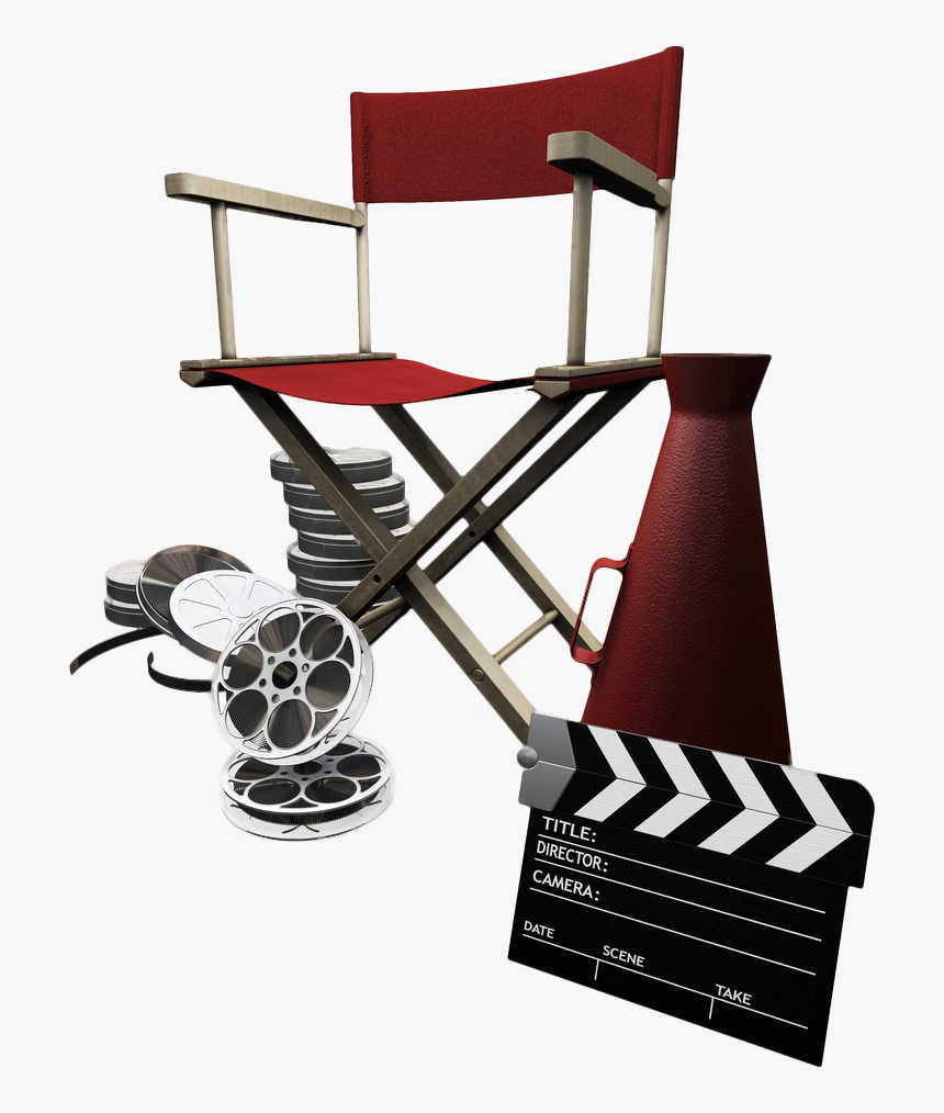 Film Director Chair , Png Download - Film Director Chair, Transparent Png, Free Download