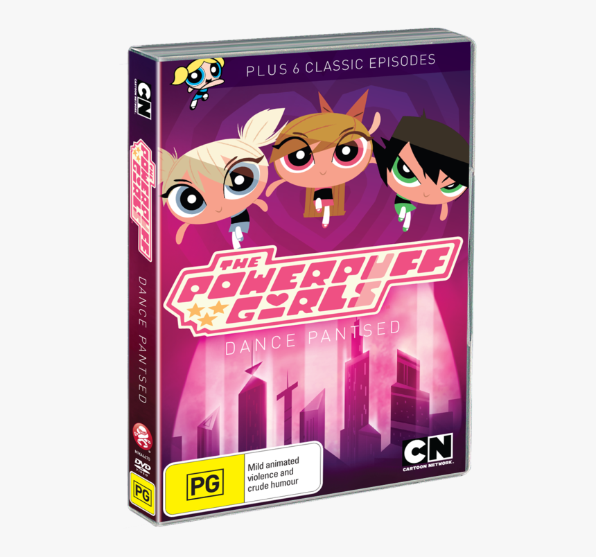Powerpuff Girls Dance Pantsed Dvd, HD Png Download, Free Download