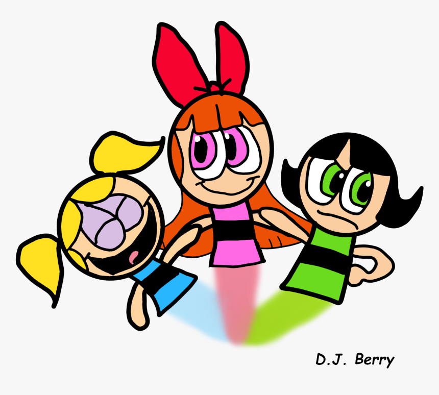 Powerpuff Girls - Cartoon, HD Png Download, Free Download