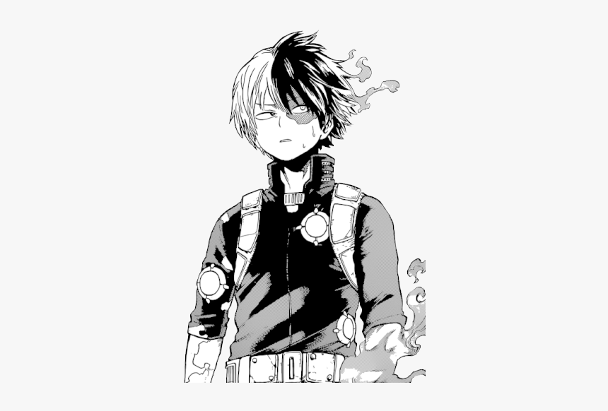 Todoroki Manga Png, Transparent Png - kindpng