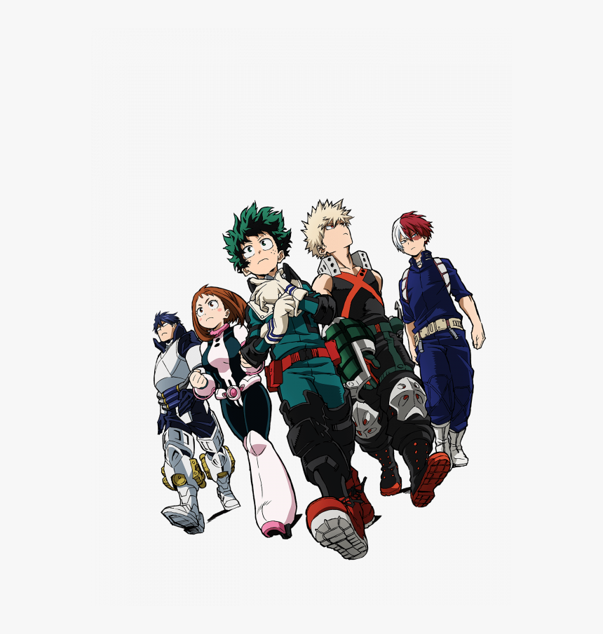 My Hero Academia Png Free Png Images Transparent Vector, - Little Witch Academia Boku No Hero Academia, Png Download, Free Download