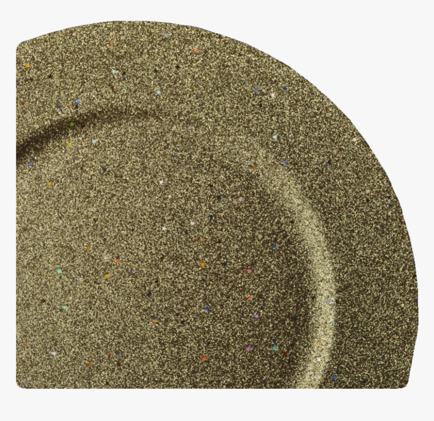 12 Inch Gold Glitter Stars Lacquer Charger - Placemat, HD Png Download, Free Download