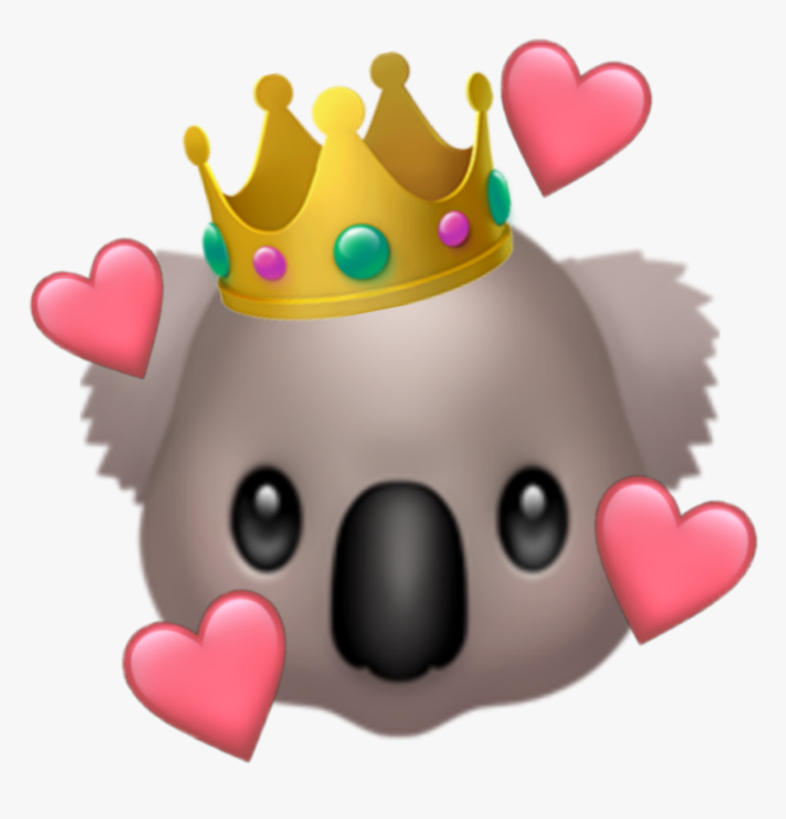 #emoji #iphone #iphoneemoji #koala - Koala Emoji Iphone Png, Transparent Png, Free Download