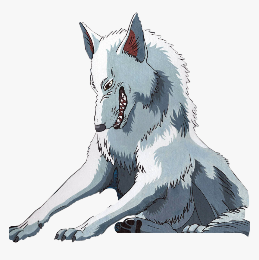 #ghibli #ghiblistudio #ghiblistudios #princessmononoke - Czechoslovakian Wolfdog, HD Png Download, Free Download