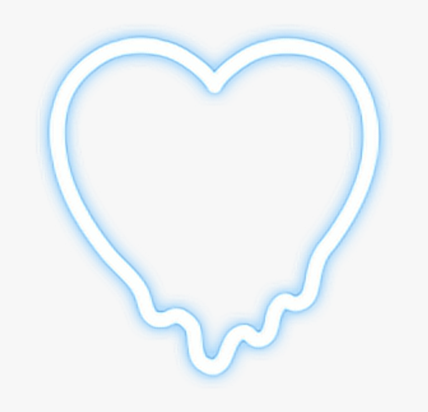 Clip Art Love Cute Dripping - Cute Neon Heart Transparent, HD Png Download, Free Download