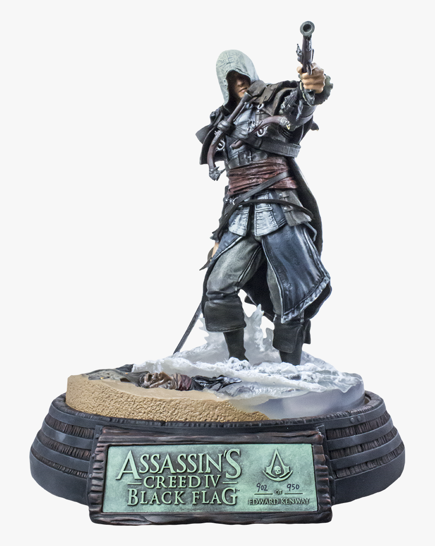 Edward Kenway Statue Mcfarlane - Assassin's Creed 4 Black Flag Statue, HD Png Download, Free Download