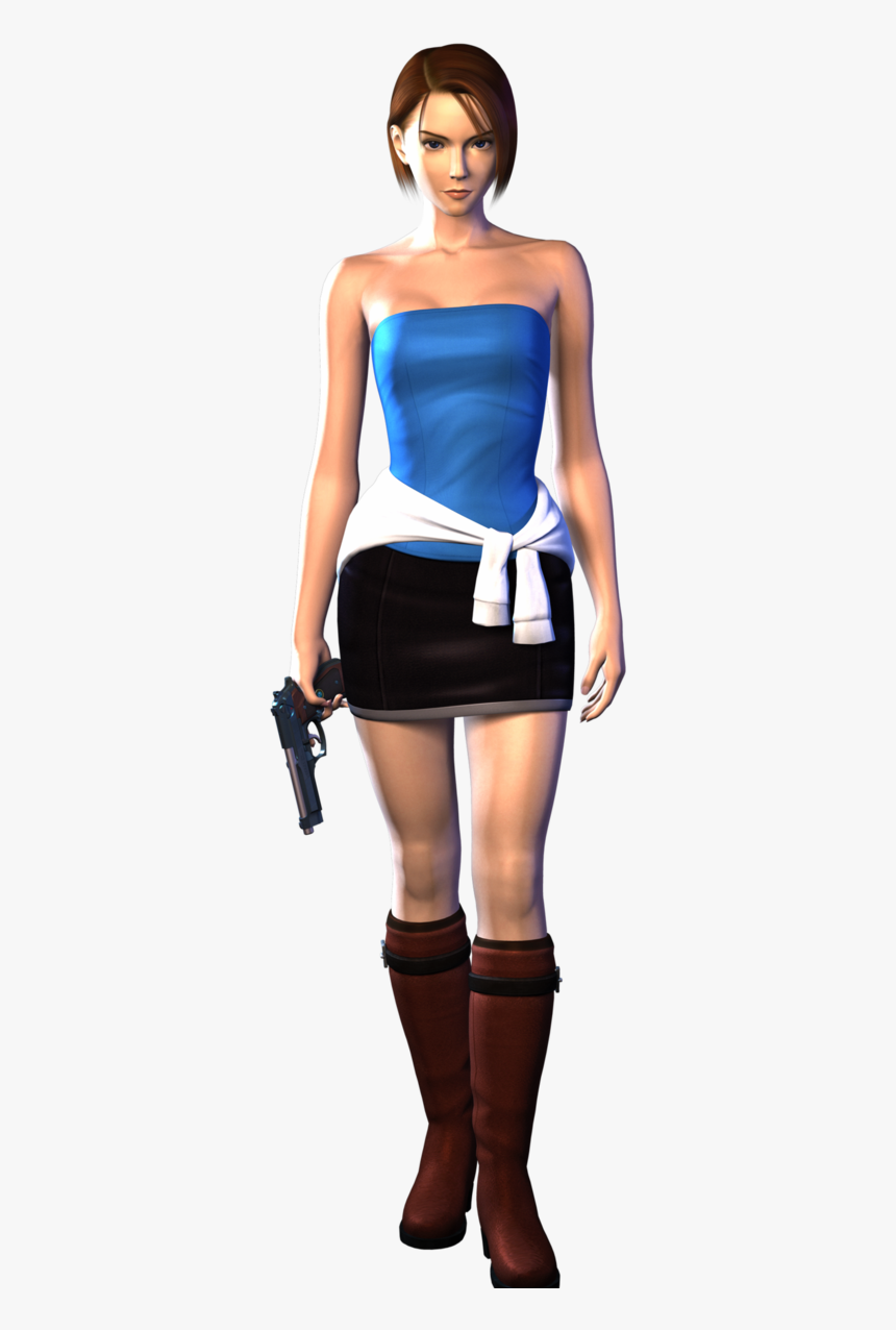 Jill Valentine Made A Nice Return As The Protagonist - Jill Valentine Re3, HD Png Download, Free Download