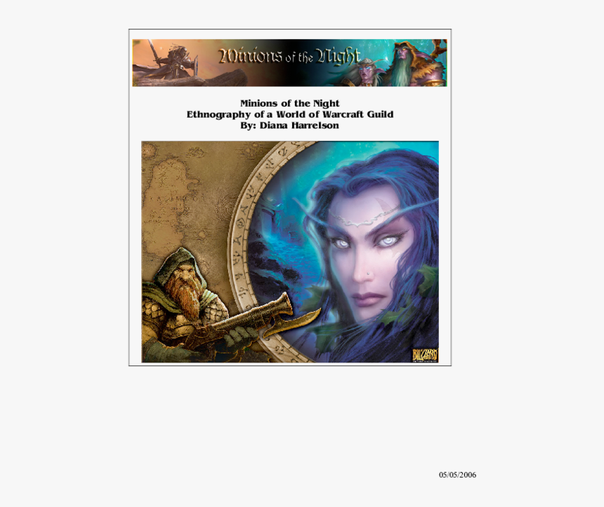 World Of Warcraft Night Elf Cover, HD Png Download, Free Download