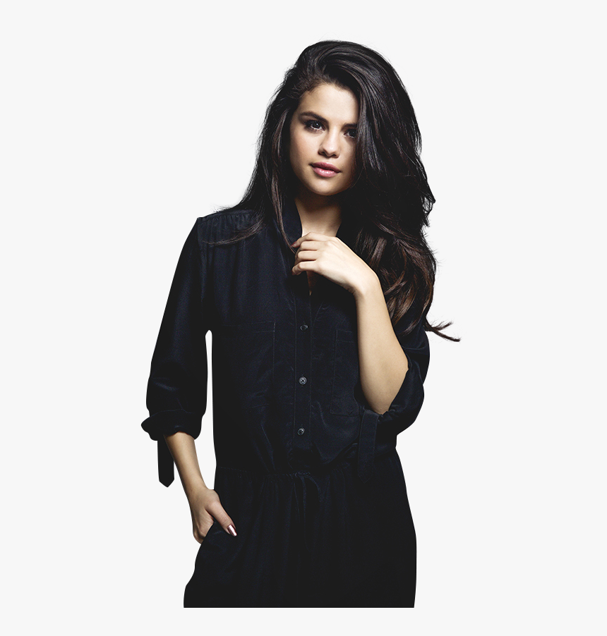 Selena Gomez Black And White, HD Png Download, Free Download