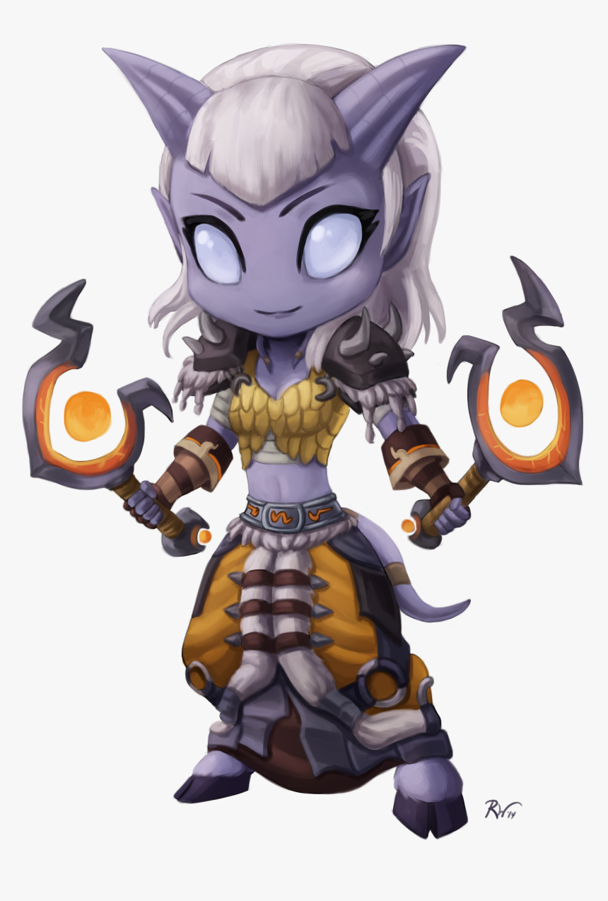 Mataoka - Wow Draenei Chibi, HD Png Download, Free Download
