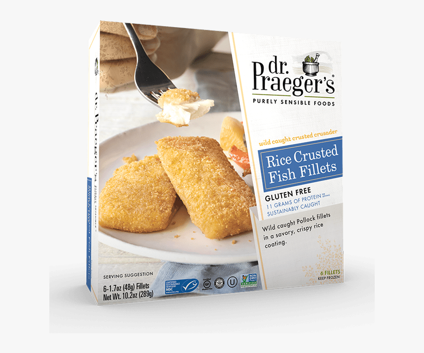 Dr Praegers Rice Crusted Fish Fillets - Dr Praeger's Breaded Fishies, HD Png Download, Free Download