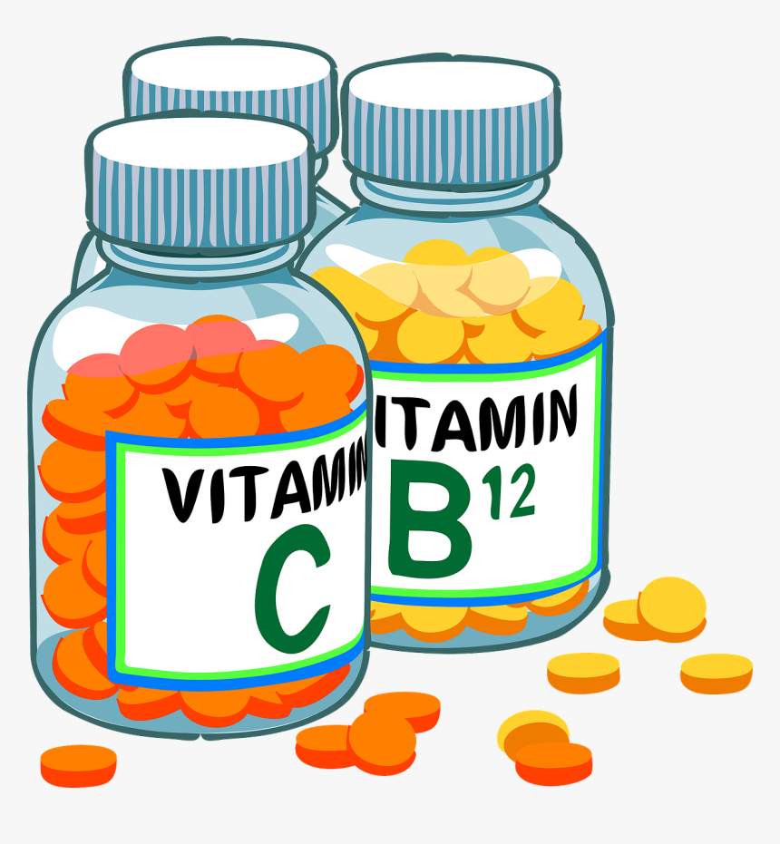 Cartoon Vitamins And Minerals, HD Png Download, Free Download