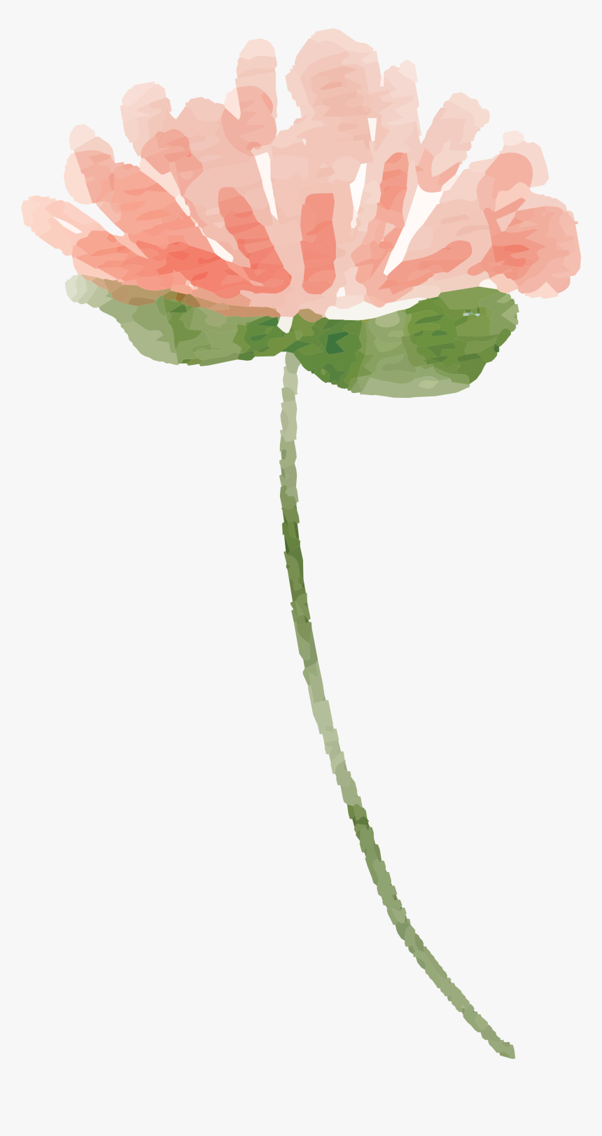 Cute Watercolor Flowers Png, Transparent Png, Free Download