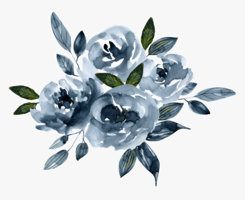 #flower #flowers #watercolor #plant #plants #overlay - Watercolor Flowers Overlay Png, Transparent Png, Free Download
