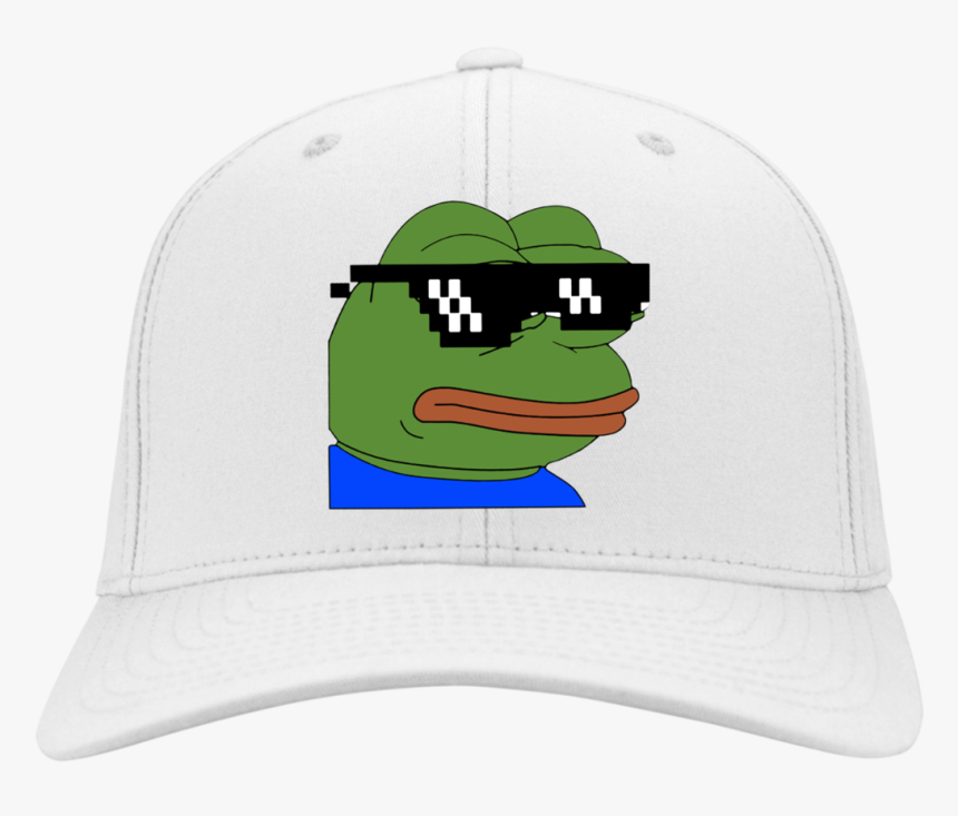 Pepe Thug Life Glasses Hat - Sticker Tumblr Pepe, HD Png Download, Free Download