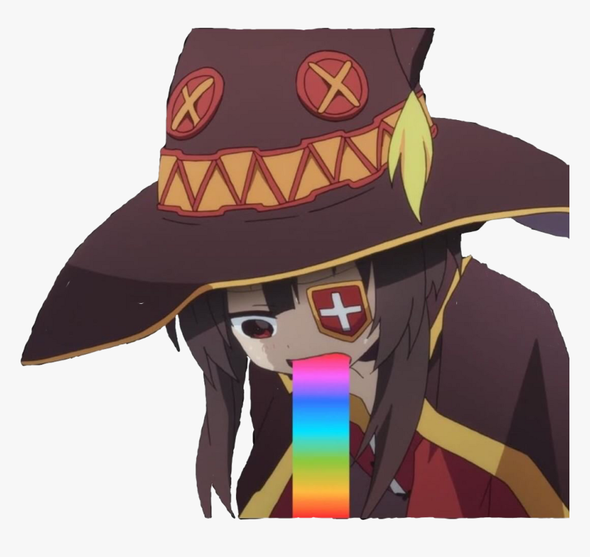 Megumin Png - Anime Sticker Png, Transparent Png, Free Download