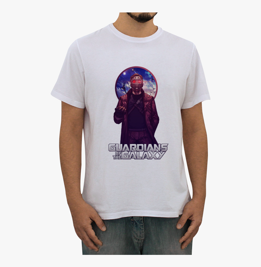 Camiseta Peter Quill Guardians Of The Galaxy De Felipe - Star Lord, HD Png Download, Free Download