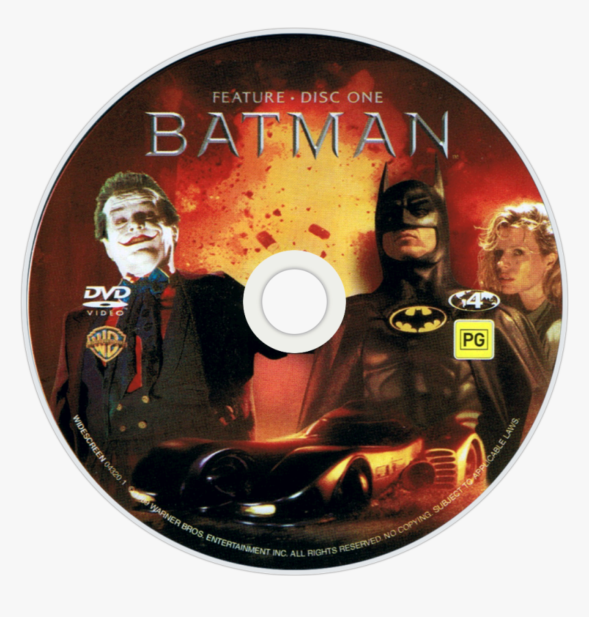Batman 1989 Cd Cover, HD Png Download - kindpng