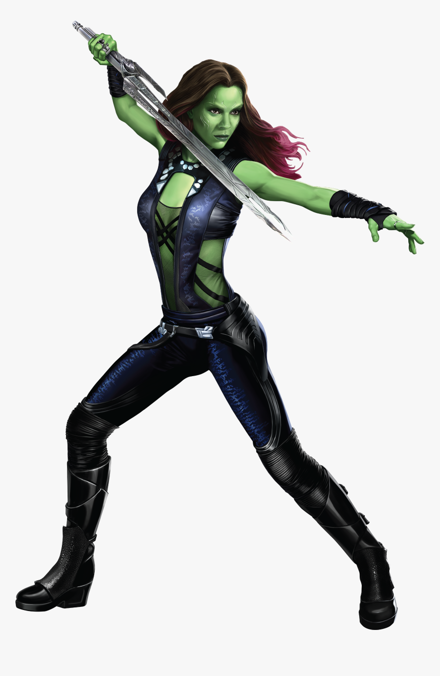 Guardians Of The Galaxy Png Clipart - Gamora Guardians Of The Galaxy Png, Transparent Png, Free Download