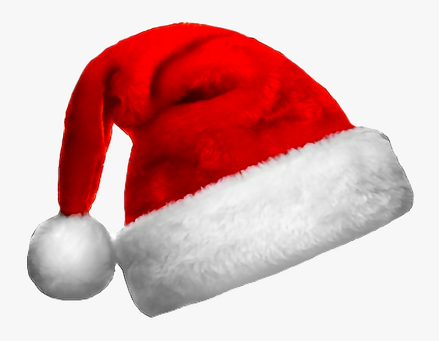 #hat #santahat #christmas #tumblr #ftestickers - Transparent Santa Hat Emoji, HD Png Download, Free Download