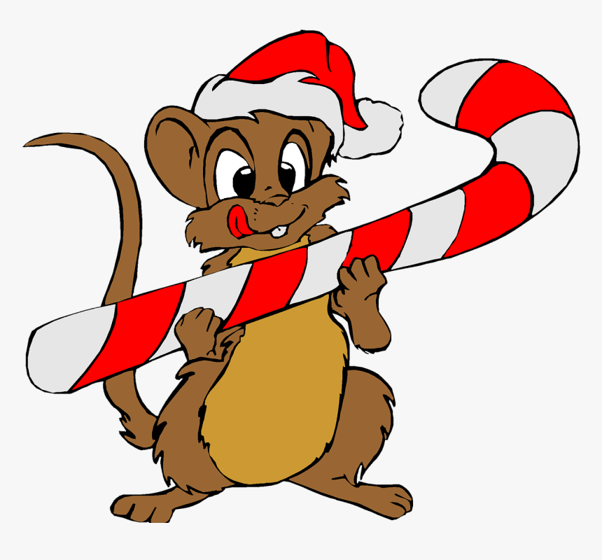 Christmas, Holiday, Clip Art, Mouse, Santa, Red, Hat - Christmas Game List Template, HD Png Download, Free Download
