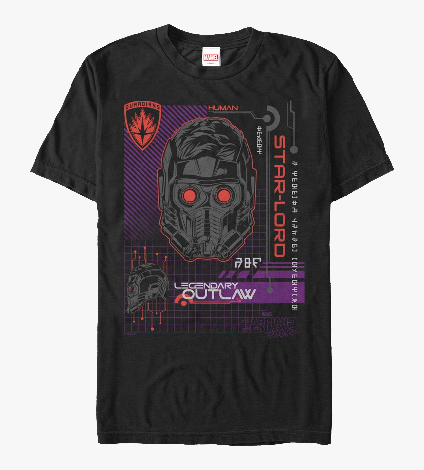 Legendary Outlaw Star Lord T Shirt - Spider Man Far From Home T Shirt, HD Png Download, Free Download