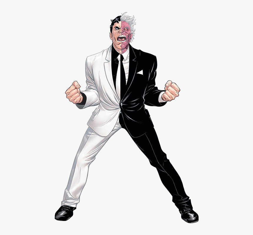 Two Face Batman Png, Transparent Png, Free Download