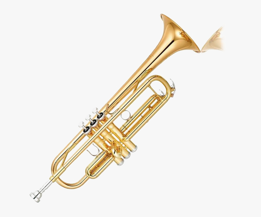 Trumpet Png Hd Image - Gold Trumpet, Transparent Png, Free Download