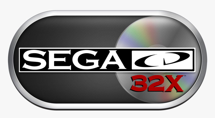 Sega Cd 32x Logo, HD Png Download, Free Download