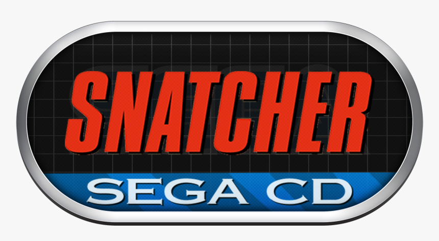 Sega Cd Silver Ring Clear Game Logo Set - Snatcher Logo Mega Cd, HD Png Download, Free Download