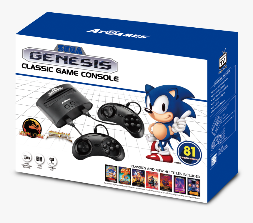 This Alt Value Should Not Be Empty If You Assign Primary - Sega Mega Drive Classic Game Console, HD Png Download, Free Download