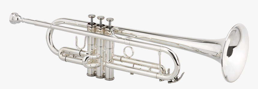 Silver Trumpet Png, Transparent Png, Free Download