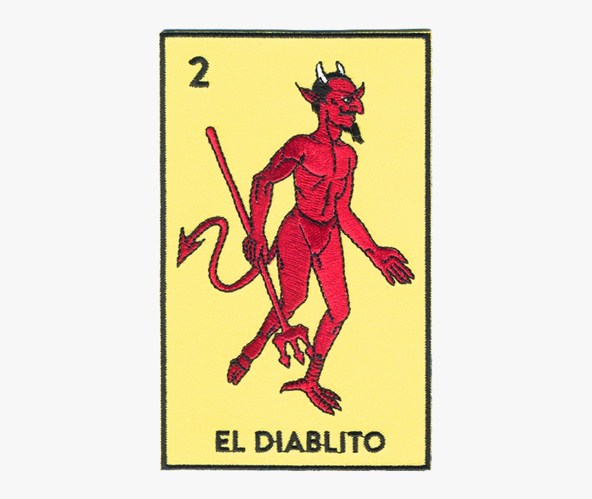 Loteria Cards Png - El Diablito Loteria Card, Transparent Png, Free Download