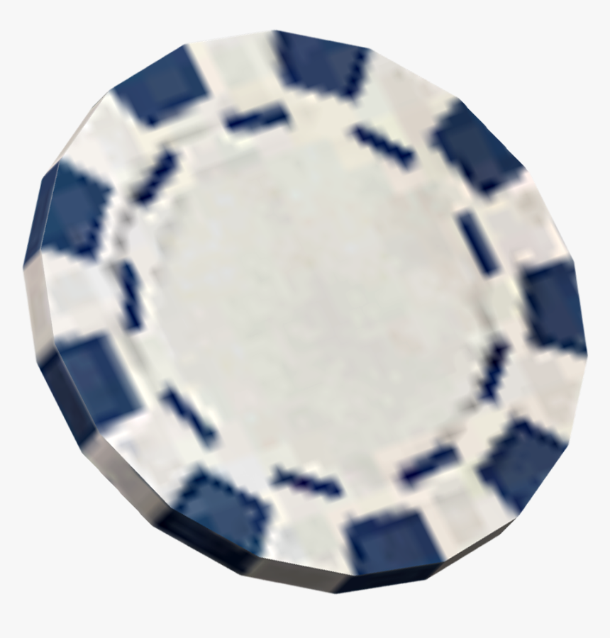 Blue Poker Chip - Casino Token, HD Png Download, Free Download