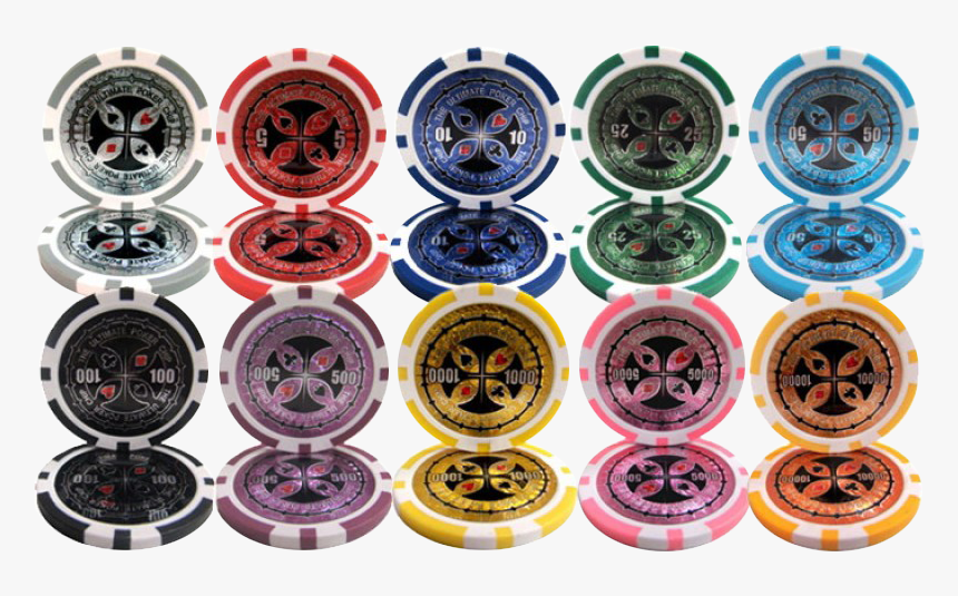 Ultimate Poker Chip Set - Ultimate Poker Chips, HD Png Download, Free Download