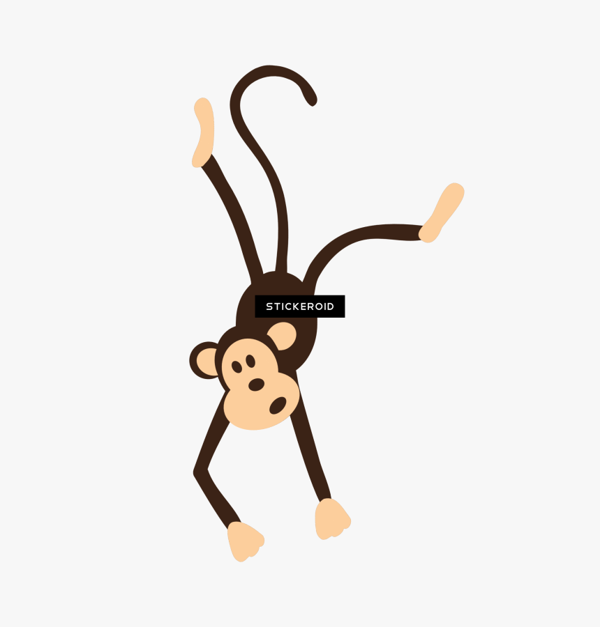 Arctic Monkeys Reading Nme - Hanging Monkey Cartoon, HD Png Download, Free Download